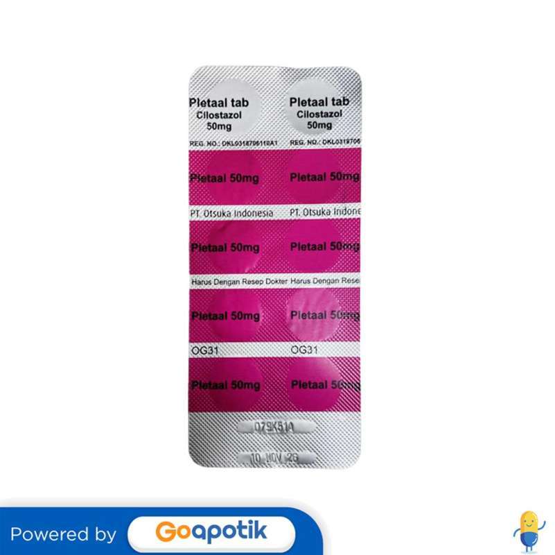 Jual PLETAAL 50 MG BLISTER 10 TABLET di Seller Apotek Sozo - Tonja