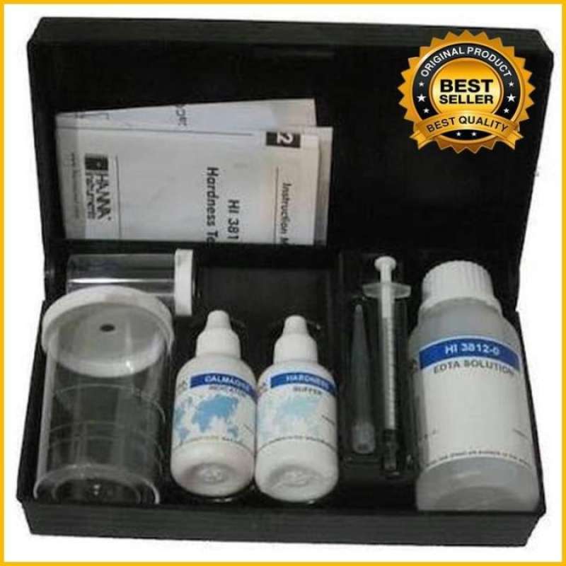 Promo Hanna Hi 3812 Total Hardness Test Kit 100 Test Original Best
