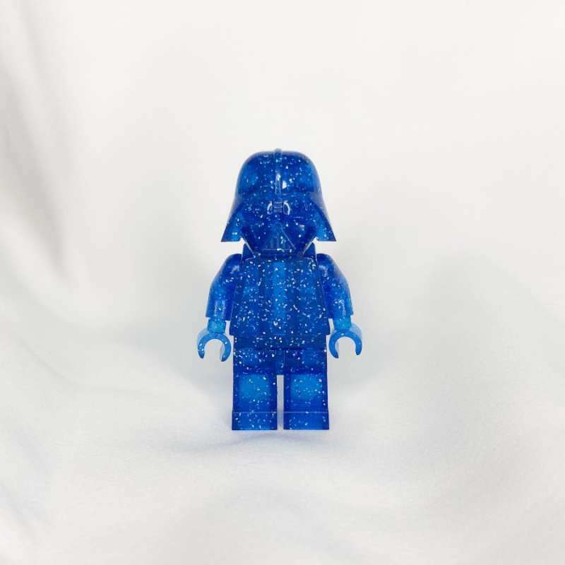 Promo Lego Minifigure Trans Blue Glitter Darth Vader mjn2 Diskon 23% di ...