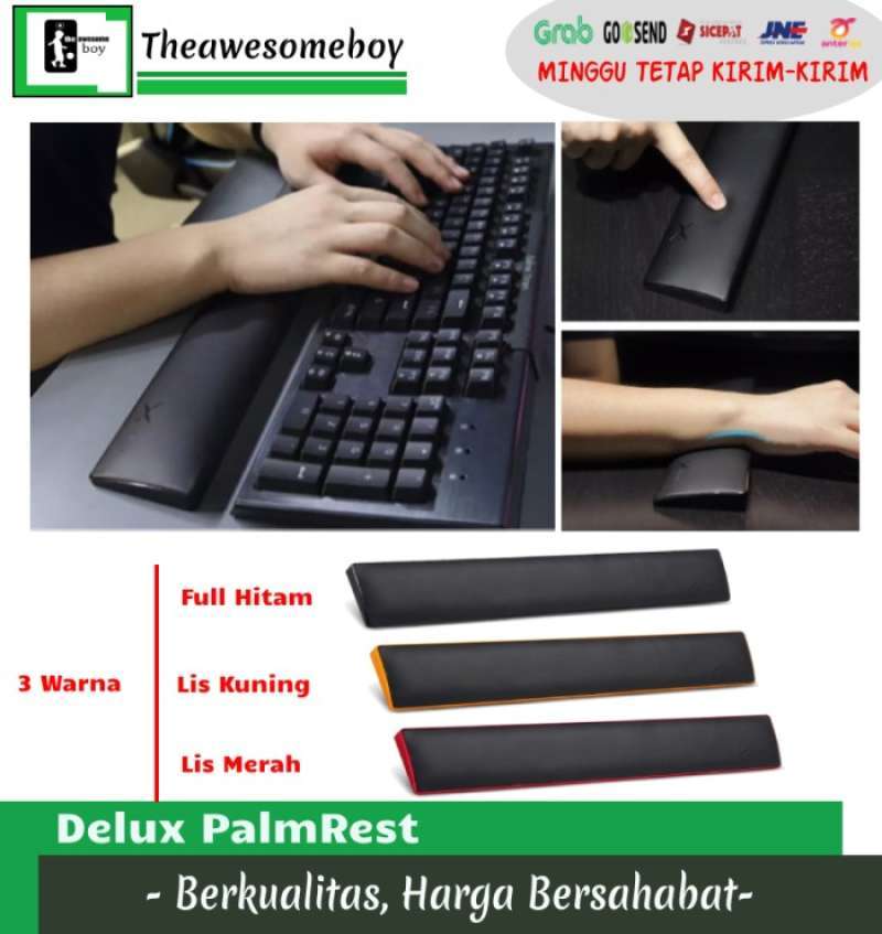 Promo Delux Wrist Palm Rest Keyboard Pad Logitech Mx Keys Craft Diskon