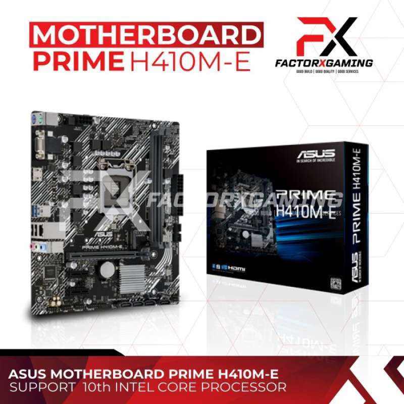 Promo Motherboard Asus Prime H410M-E | Asus H410M-E | Lga Socket 1200 ...