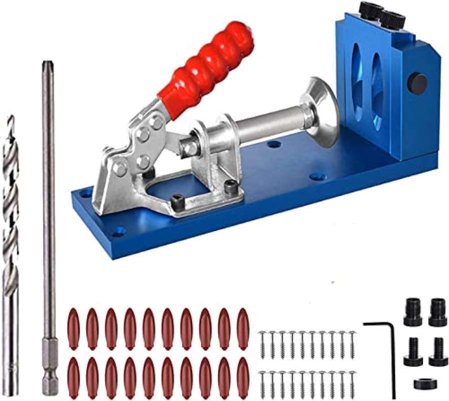 Promo Pocket Hole Jig Kit Tool For Carpentry Positioner Pocket Dowel promo-pocket-hole-jig-kit-tool-for-carpentry-positioner-pocket-dowel