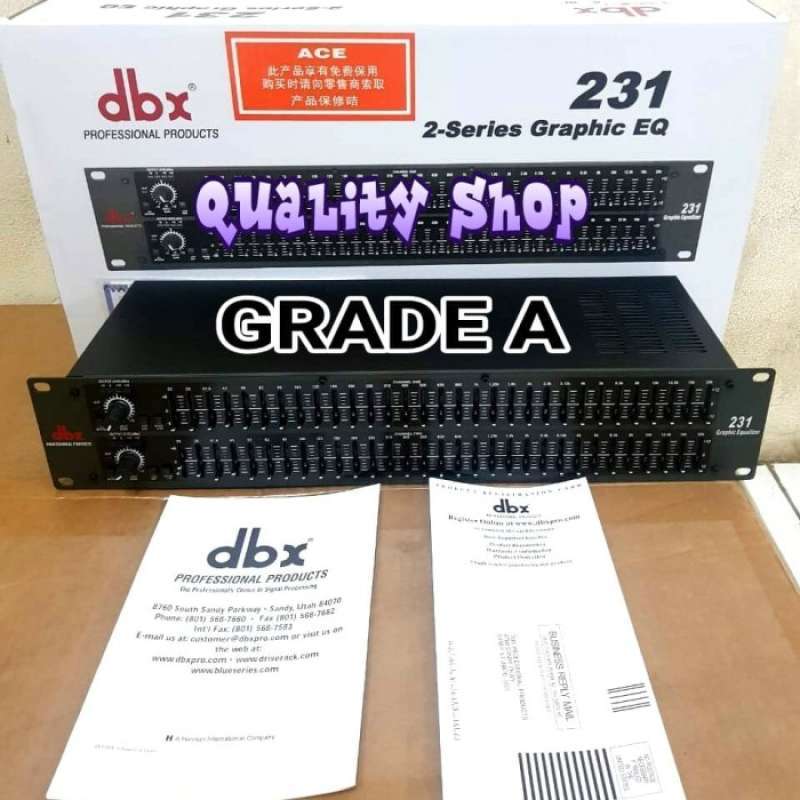 Promo EQUALIZER DBX 231 baru Diskon 23 di Seller Qeira Store