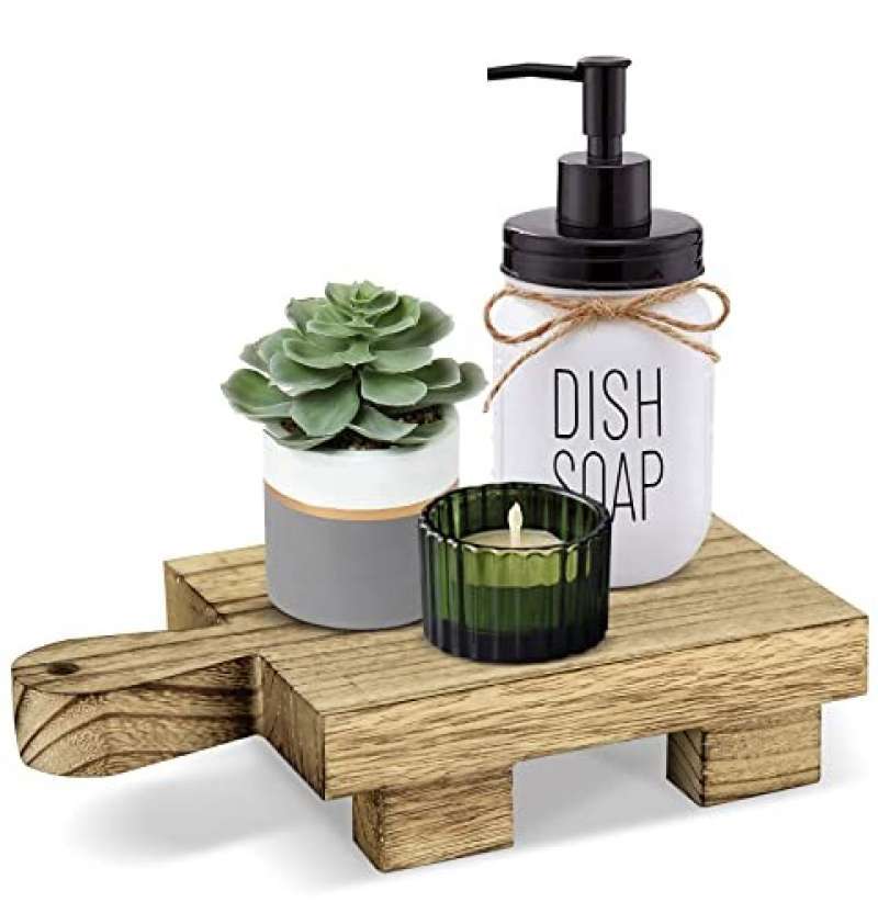 Promo Wood Riser Soap Stand, Wood Pedestal Stand Riser Diskon 23 di