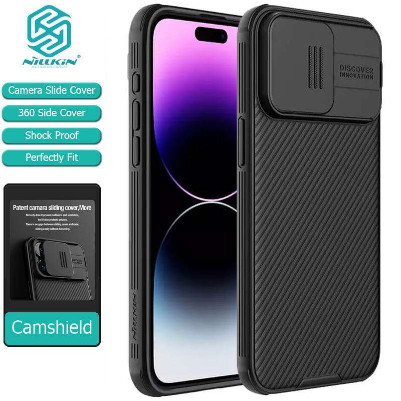 Promo Nillkin Camshield Pro Case iPhone 15 Pro - Casing Original Diskon ...