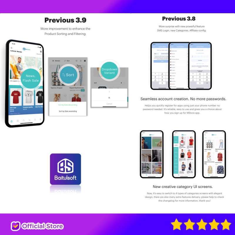 Jual Source Code Aplikasi Mstore Pro - Complete React Native Template ...
