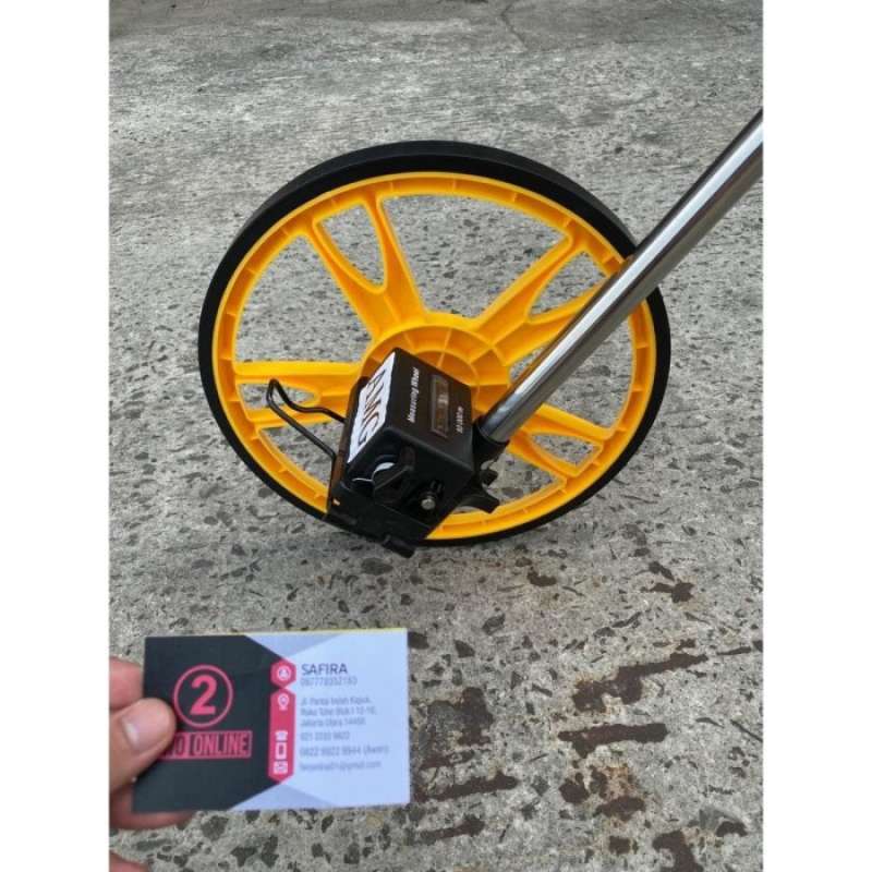 Meteran Do Rong Promo Meteran Dorong 1 Roda/measuring Wheel/alat Ukur Diameter Roda ...