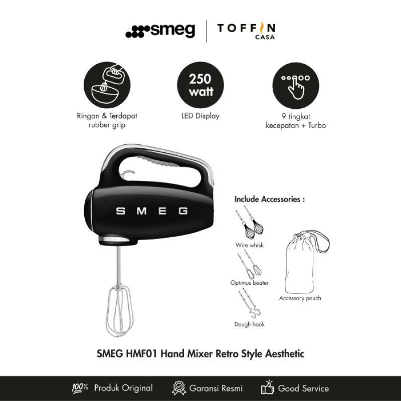 Promo Smeg Hmf01 Hand Mixer Diskon 23 di Seller Jaya Raharja Yunita