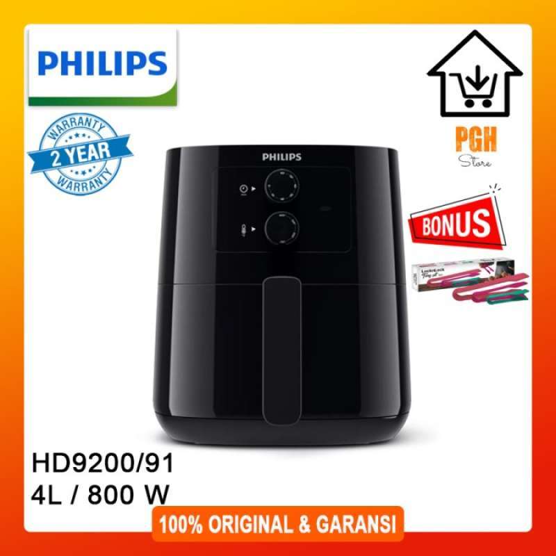 Promo (HARGA PROMO) Philips Air Fryer Low Watt Analog HD9200/91 HD 9200