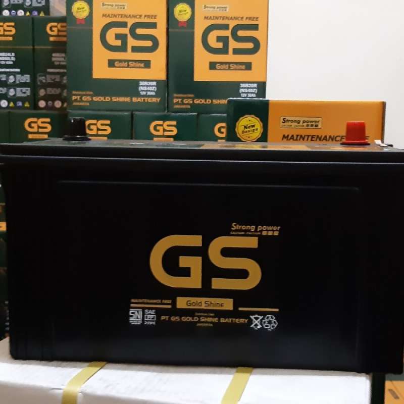 Promo Diskon Aki N100 Gs Mf 12V 100Ah (Untuk Kapal,Taft Gt,Genset) Aki