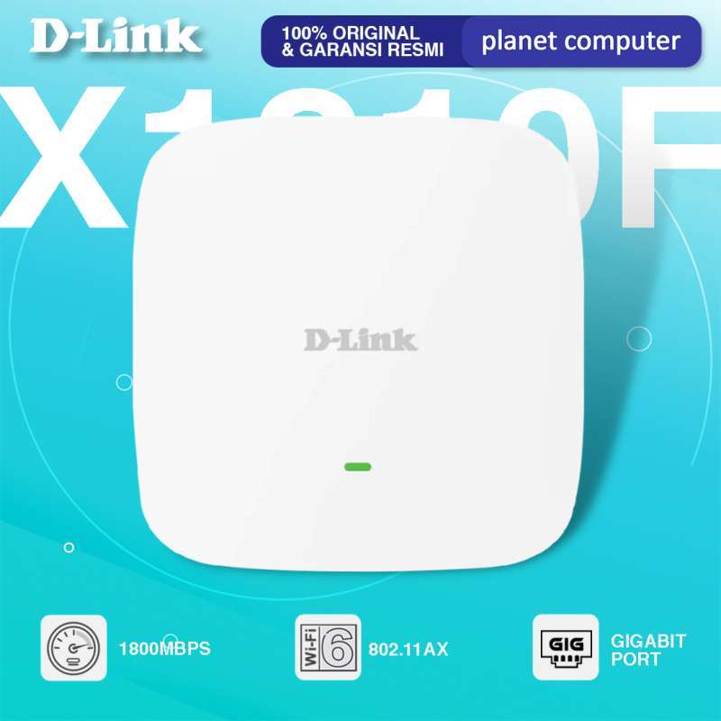 Jual DAPX1810F AX1800 WiFi 6 DualBand PoE Access Point Seamless