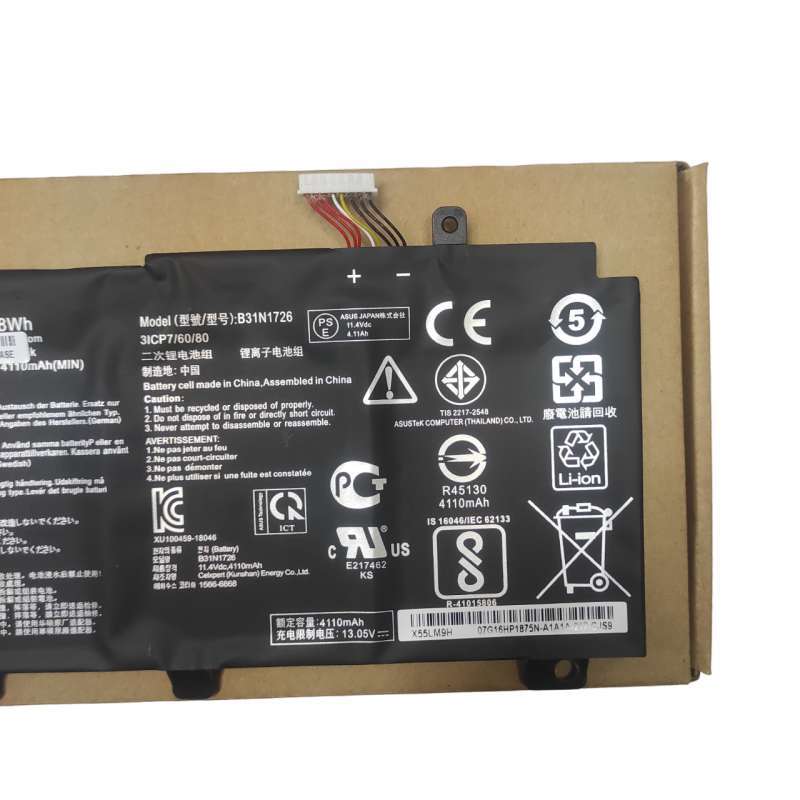 Batteria Ricambio Per ASUS TUF Gaming FX504/FX505 Series - 11.4V 48Wh, Modello B31N1726 - Foto 1