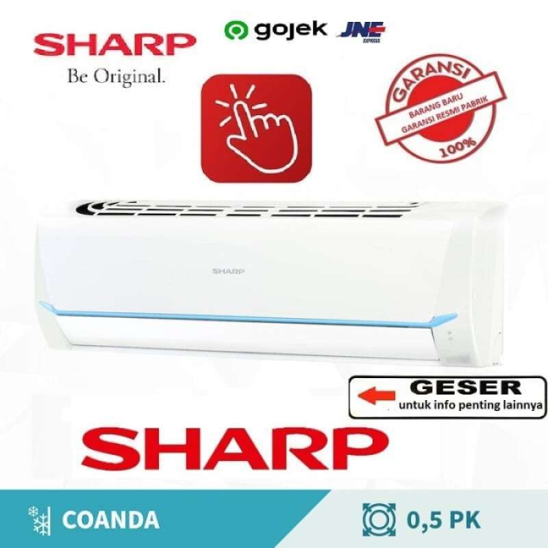 Promo SHARP AC 1/2 PK AH-A5SAY- Jetstream Series R32 - UNIT ONLY ...