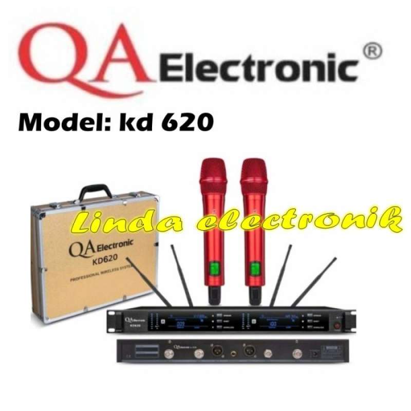 Jual Mic Wireless Qa Electronic Kd 620 / Kd620 By Rdw Professional Di ...
