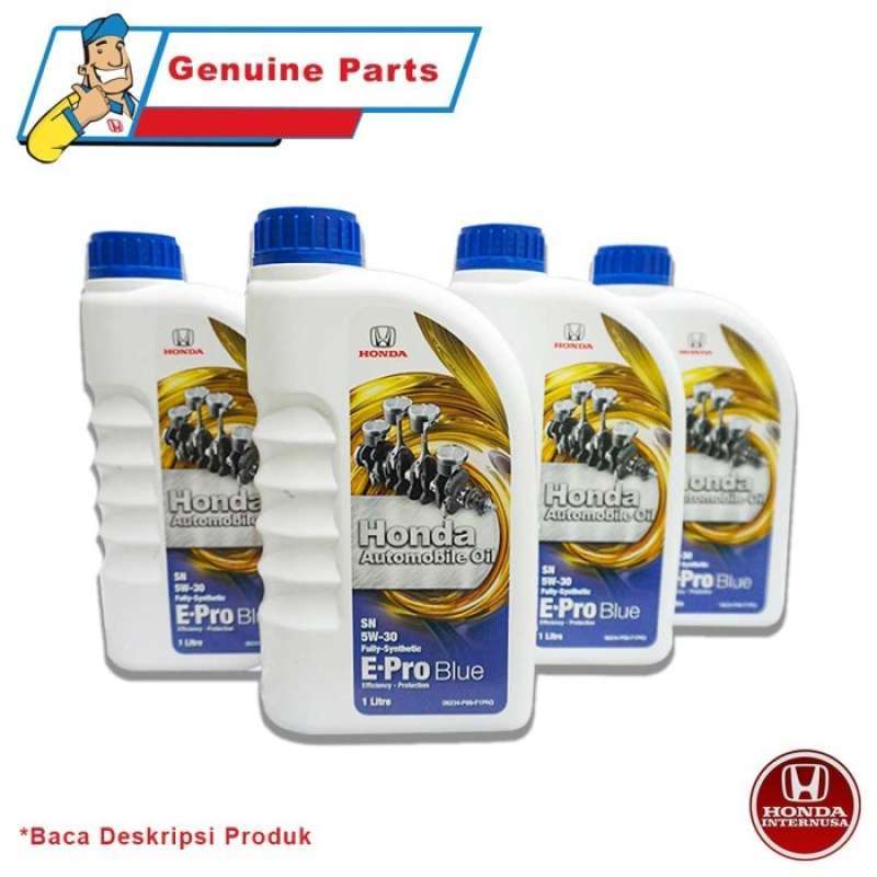 Jual Oli Mesin Mobil Honda E-pro Blue 5w-30 Isi 4 Liter 08234p99f1nn9 ...