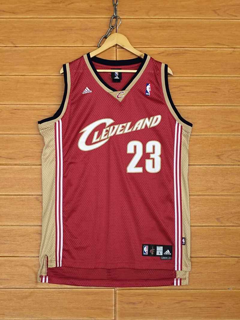 Vintage Lebron James Cleveland Cavaliers Reebok Authentic ROOKIE Jersey Size 44