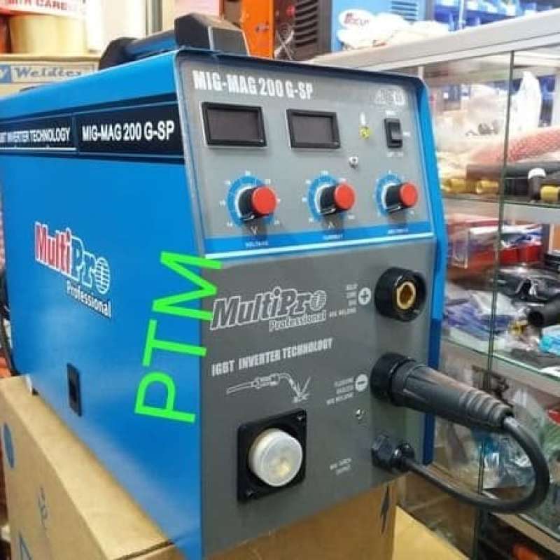 Promo MESIN LAS CO2 MULTIPRO MIG MAG 200 G-SP / TRAFO LAS MULTIPRO MIG ...