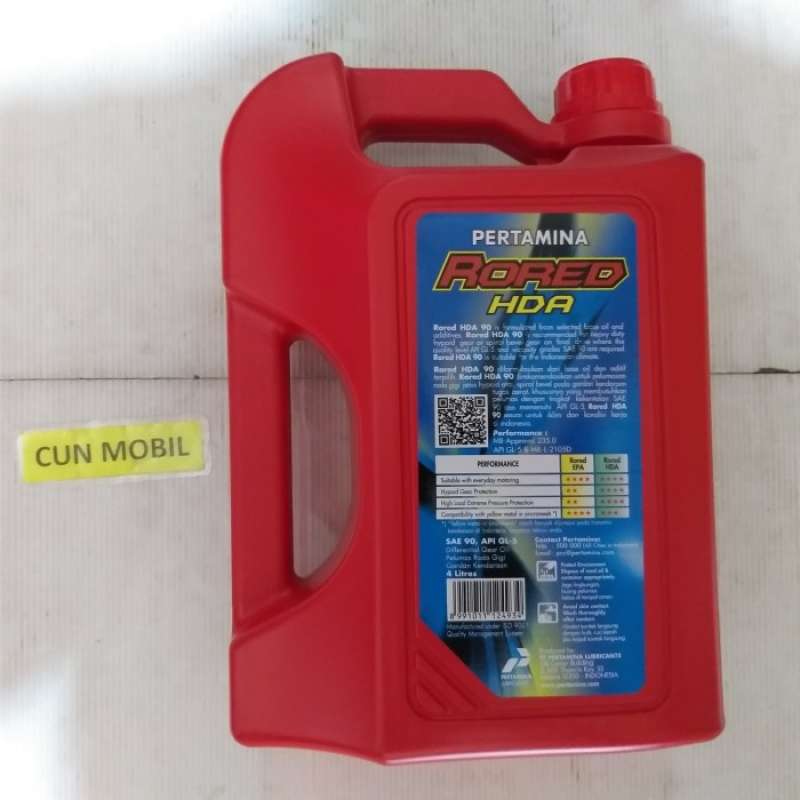 Rored Rda 90 Promo Oli Transmisi Pertamina Rored Hda 90 Diskon Diskon 27% Di Seller ...