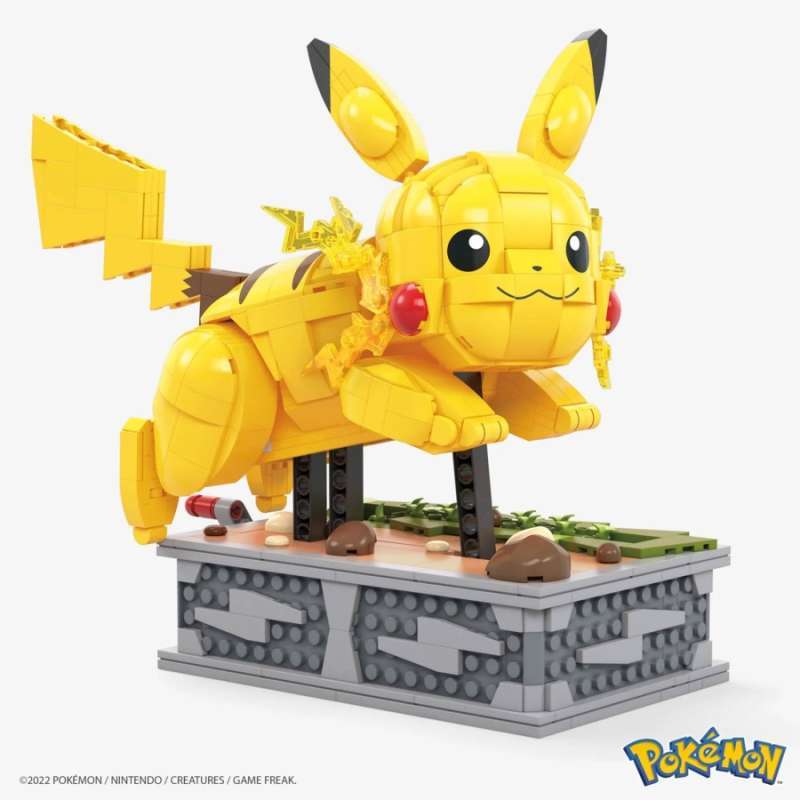 Jual Mega Bloks Pokemon Kinetic Motion Pikachu Block Brick Stacking ...