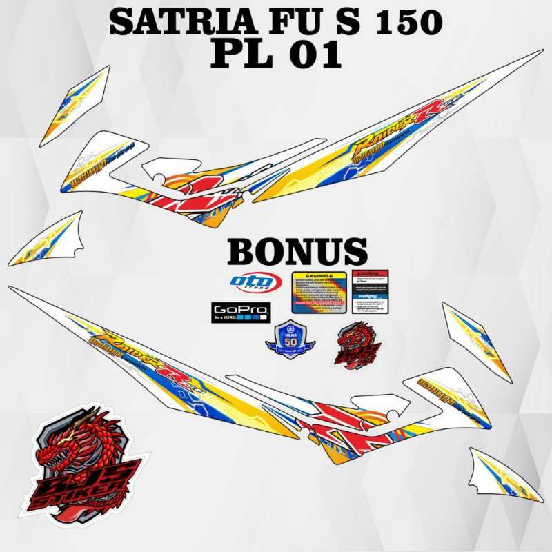 Promo [COD] STICKER STRIPING STIKER MOTOR BAHAN VYNIL TRANSPARAN ATAU ...