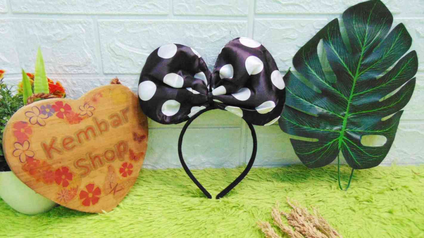 Jual [beli 1 Gratis 1] Aksesoris Rambut Anak Bando Minnie Mouse Dewasa ...