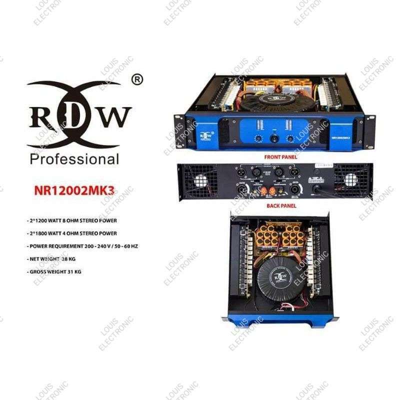 Power Ampli Rdw Garansi Resmi Indonesia 🏷️ Harga Murah Desember 2025