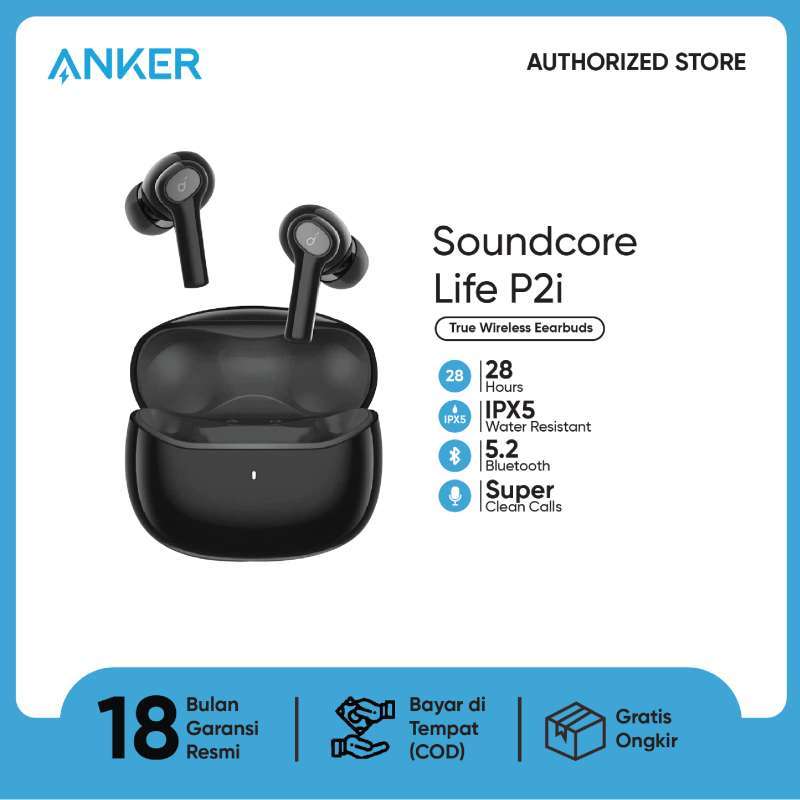 Promo Anker Soundcore Tws Life P21 Earbuds 28hr Earphone Bluetooth ...