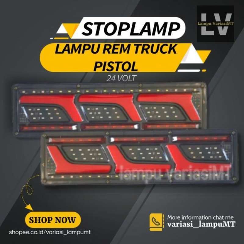 Jual Lampu Variasi Stoplamp Mobil Truk Stop lamp Rem Belakang Truck