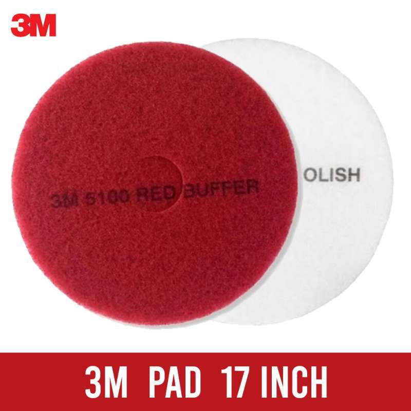 Red Buffer Jual 3m Buffing Pad Putih 17 Inchi / Red Buffing Pad 17 Inch Di Seller ...