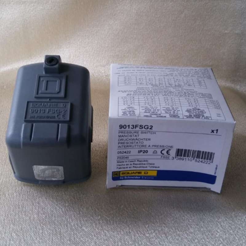Promo PRESSURE SWITCH OTOMATIS SQUARED POMPA GRUNDFOS SELERA_KITA