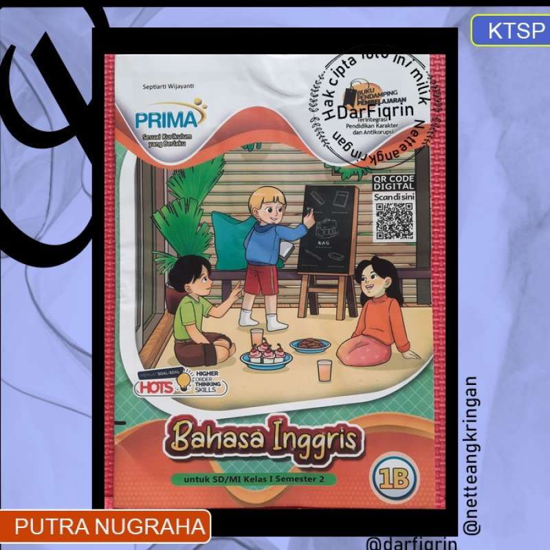 Jual Lks Bahasa Inggris Kelas 1 2 3 4 5 6 Semester 2 Sd/mi Ktsp-putra ...