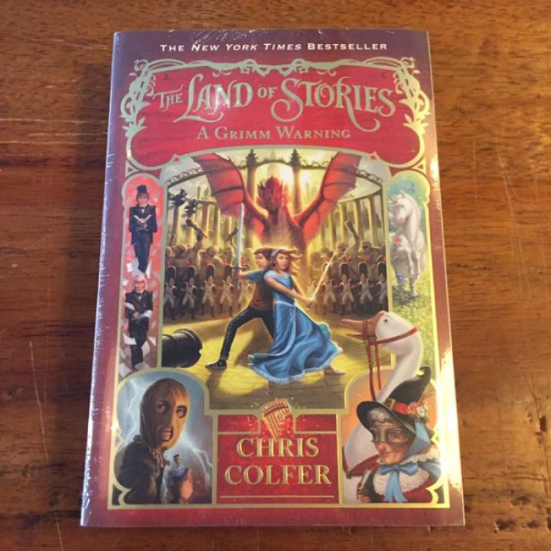 Jual The Land of Stories A Grimm Warning di Seller Pilihan Shop