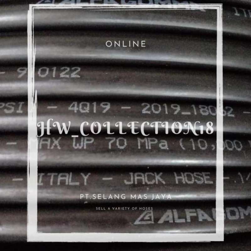 Jual Jack Hose Alfagomma Uk 1/4 10000 Psi Hydraulic High Pressure