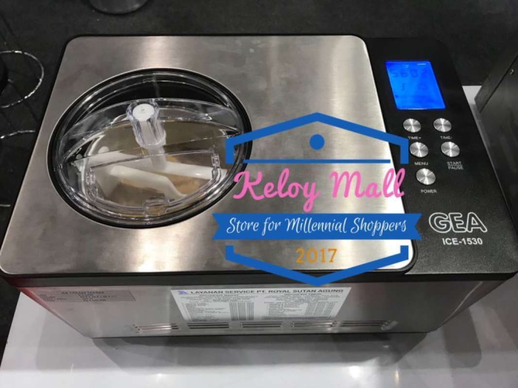 Promo Ice Cream Maker Gea Ice1530 / Mesin Pembuat Es Krim Terbaik