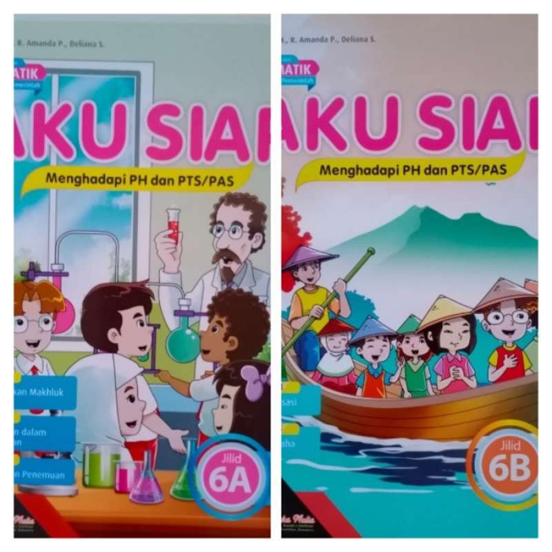 Promo Buku Aku Siap Jilid 6a Dan 6b Untuk Sd/mi Kelas 6 K13 Revisi ...