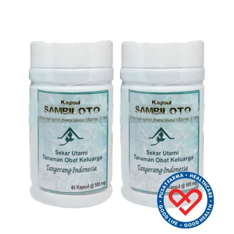Promo Sekar Utami Toga Sambiloto Kapsul Antioksidan Daya Tahan Tubuh 2 ...