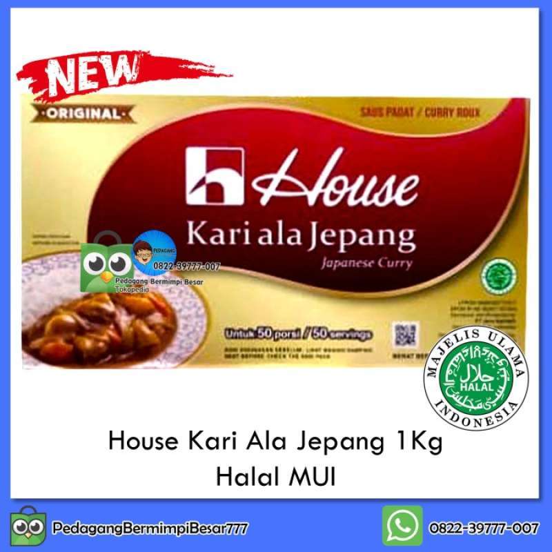 Promo House Kari Ala Jepang 1Kg Java Curry Halal Kari Jepang Halal