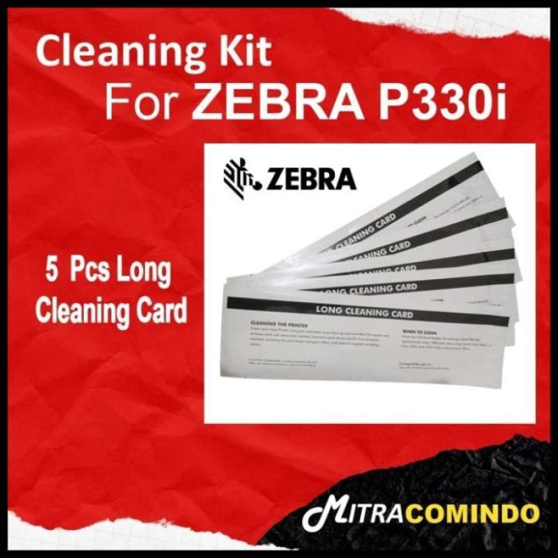 Promo 100 Produk Ori Long Cleaning Card Zebra P330I Original Diskon 23