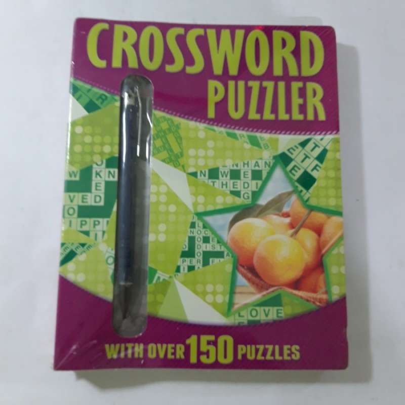 Promo Buku Import Crossword Puzzler Over 150 Puzzles Diskon 23% Di