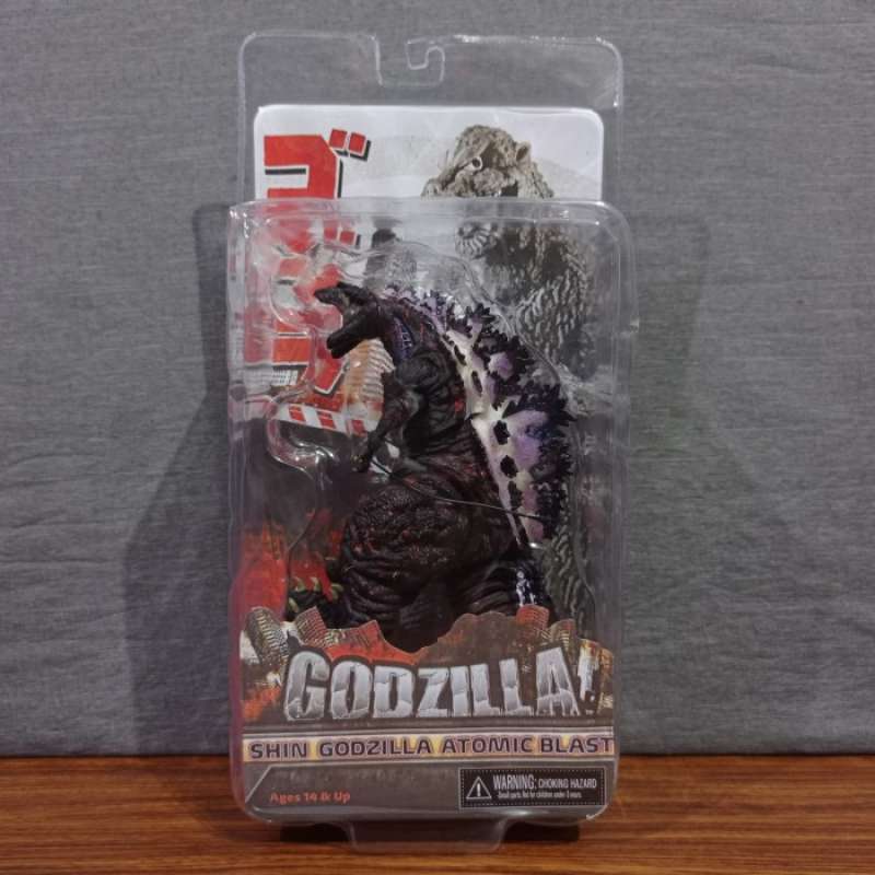 NECA Shin Godzilla Atomic Blast 2016 6" Action Figur 12" Kopf Schwanz