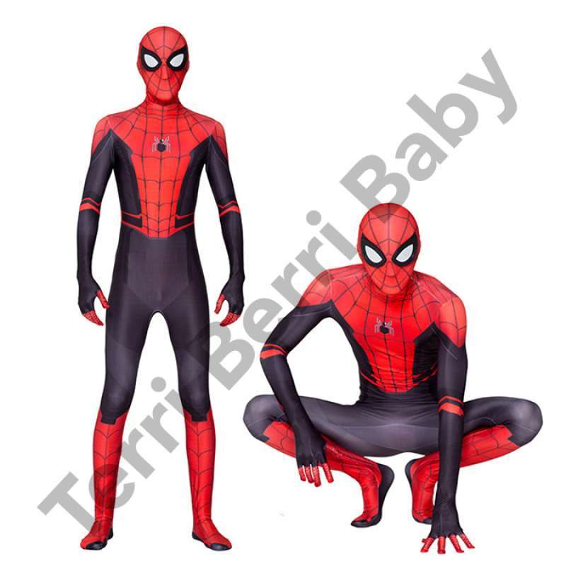 Promo CUSTOM SPIDERMAN COSTUME BAJU SPIDER MEN HOME COMING