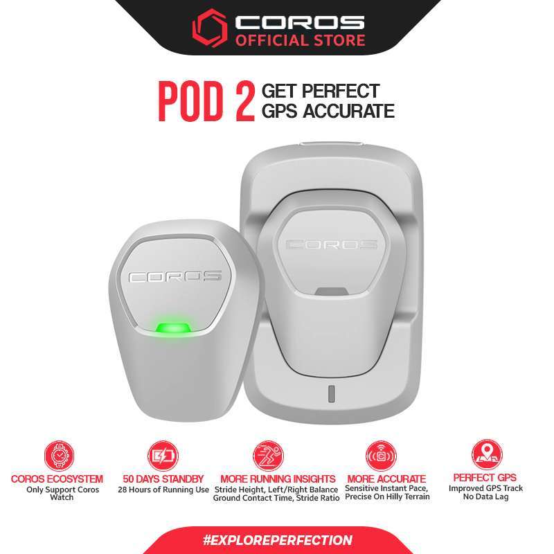 Jual Coros Run Pod 2 Gps Perfomance Tracker Di Seller Coros Indonesia Warehouse Denka Kota Jakarta Pusat Blibli