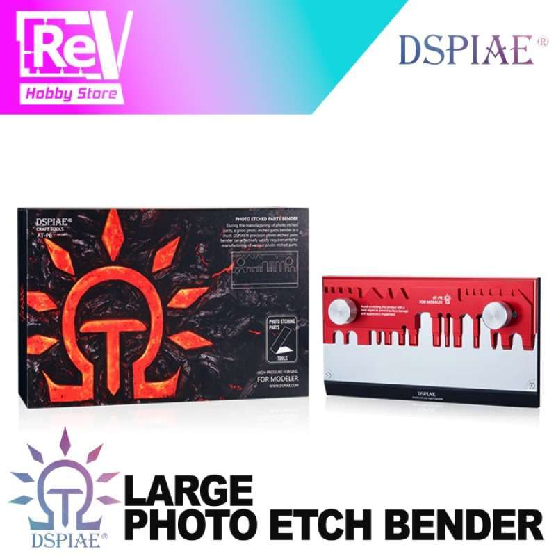 DSPIAE AT-MPB Mini Photo Etched Parts Bender Model Assembly Tool Hobby Accessory Red - 1420