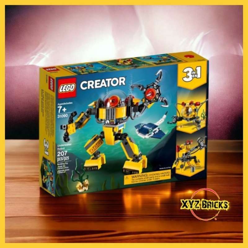 Promo LEGO 31090 - Creator Underwater Robot Diskon 23% di Seller ...