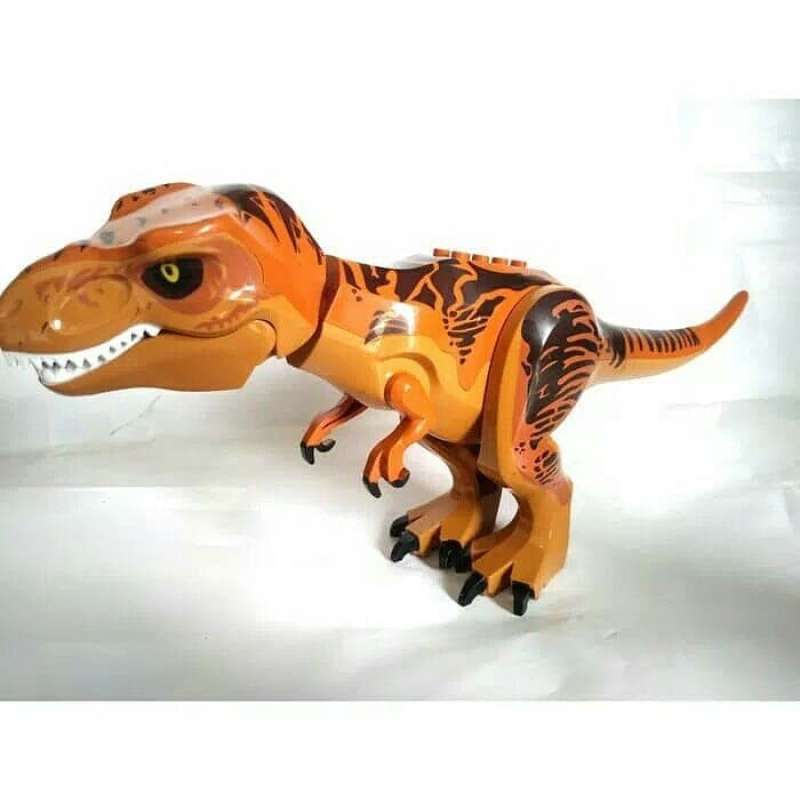 Promo Lego Building Block Jurassic Dinosaurus World Tyrannosaurus T Rex ...