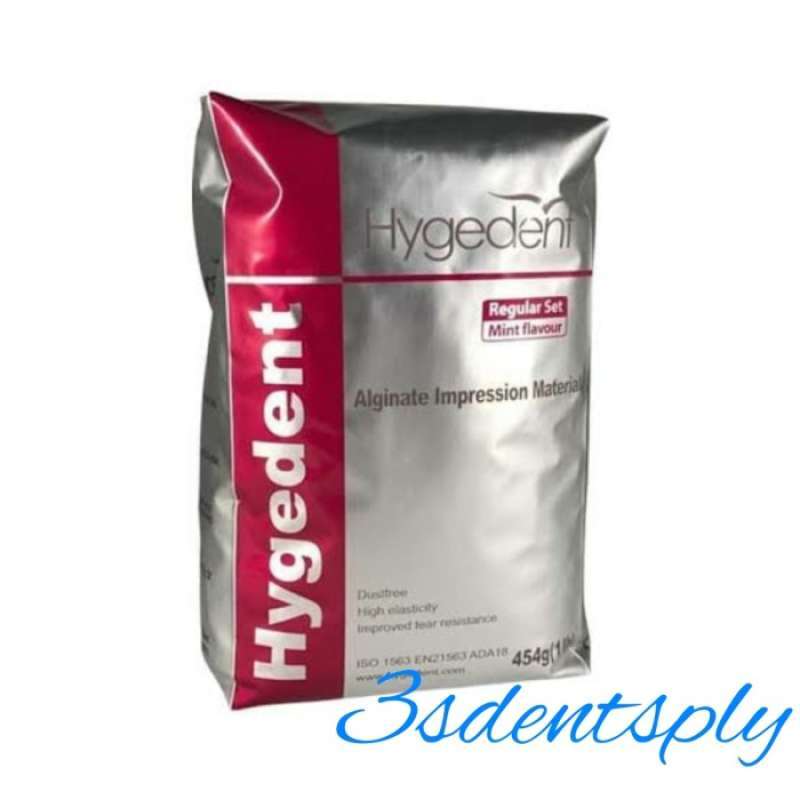 Alginate Hygedent Chromatique - Poudre Pour Empreintes Dentaires - 1 Lb (454g) - Rapide & Sans Poussière