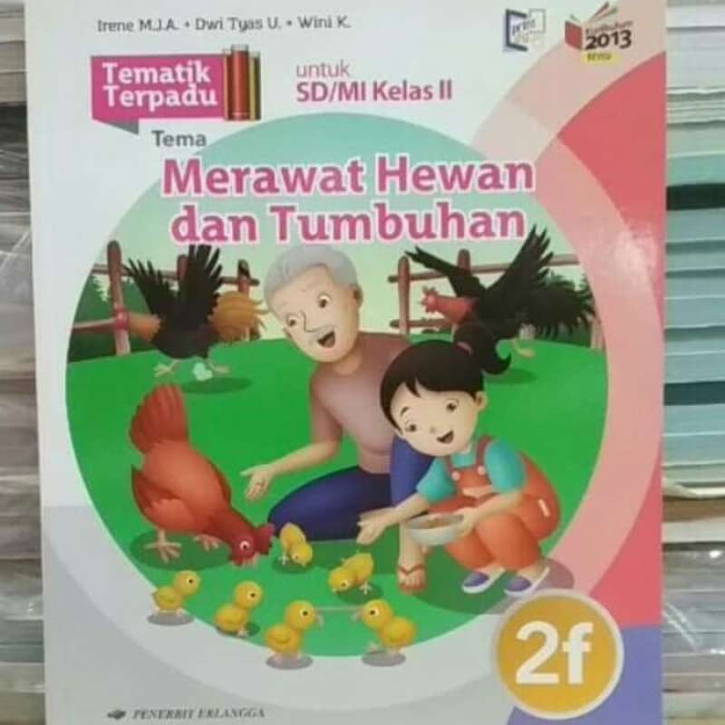 Promo buku siswa tematik terpadu k13 erlangga kelas 2F semester Diskon ...