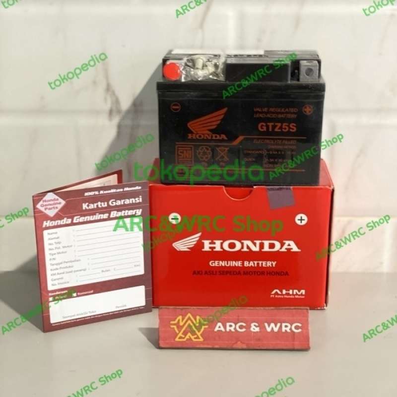 Promo Aki / Accu / Baterry GTZ5-S/YTZ5-S Motor Honda Beat/ Vario/Supra