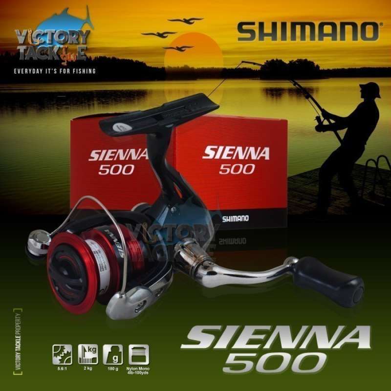 Promo Reel Shimano Sienna Fg 2019 Size 500 / 1000 / 2500 / C3000