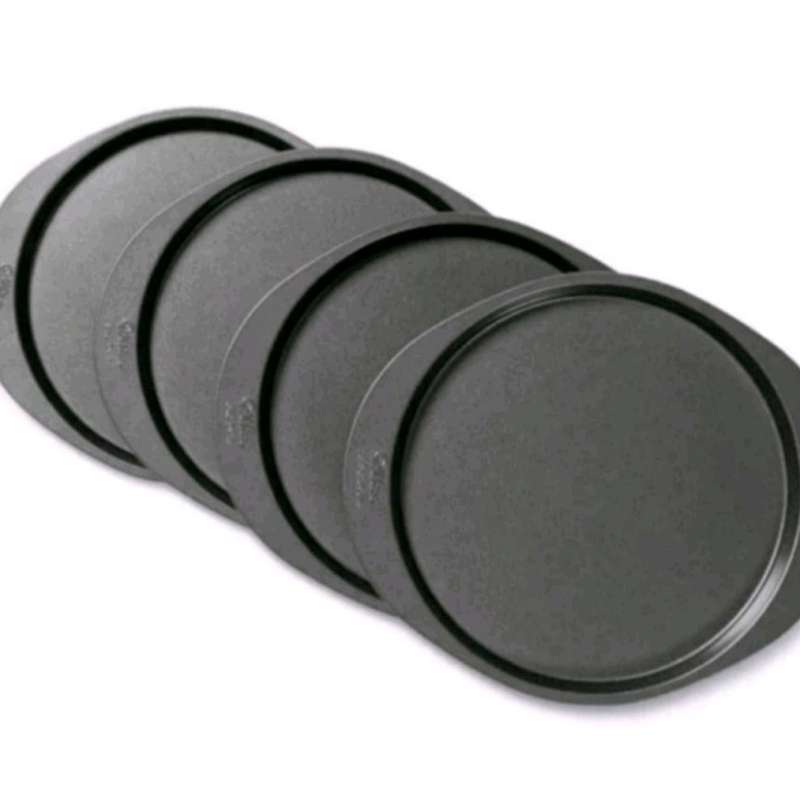 Three Incehes Jual Wilton Non Stick Easy Layers Round Cake Pan 8 Inch Set Of 4 ∅ 20.3 ...